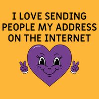 I love sending people my address on the internet Pom Pom 12in Knit Beanie