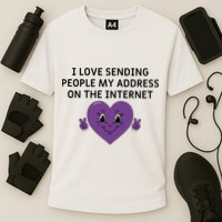 I love sending people my address on the internet Performance Shirt