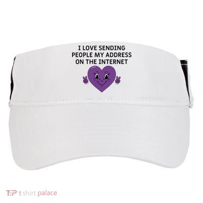 I love sending people my address on the internet Adult Drive Performance Visor