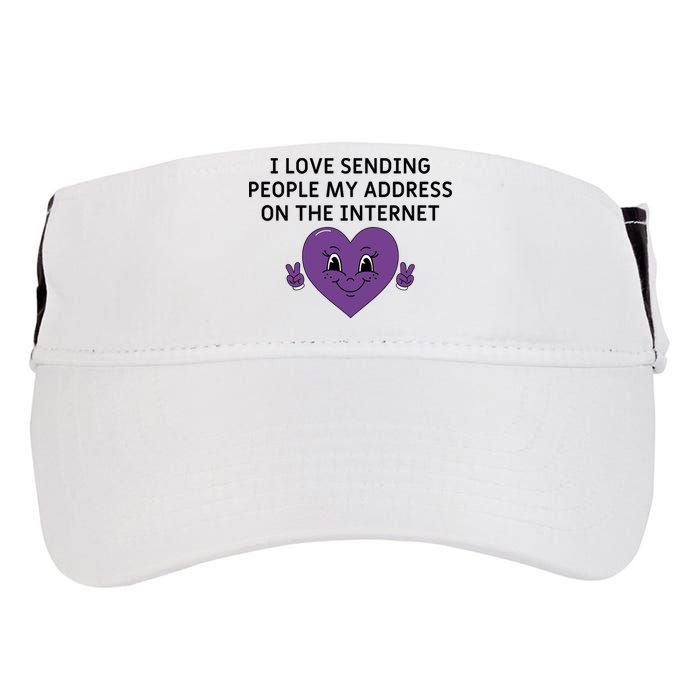 I love sending people my address on the internet Adult Drive Performance Visor
