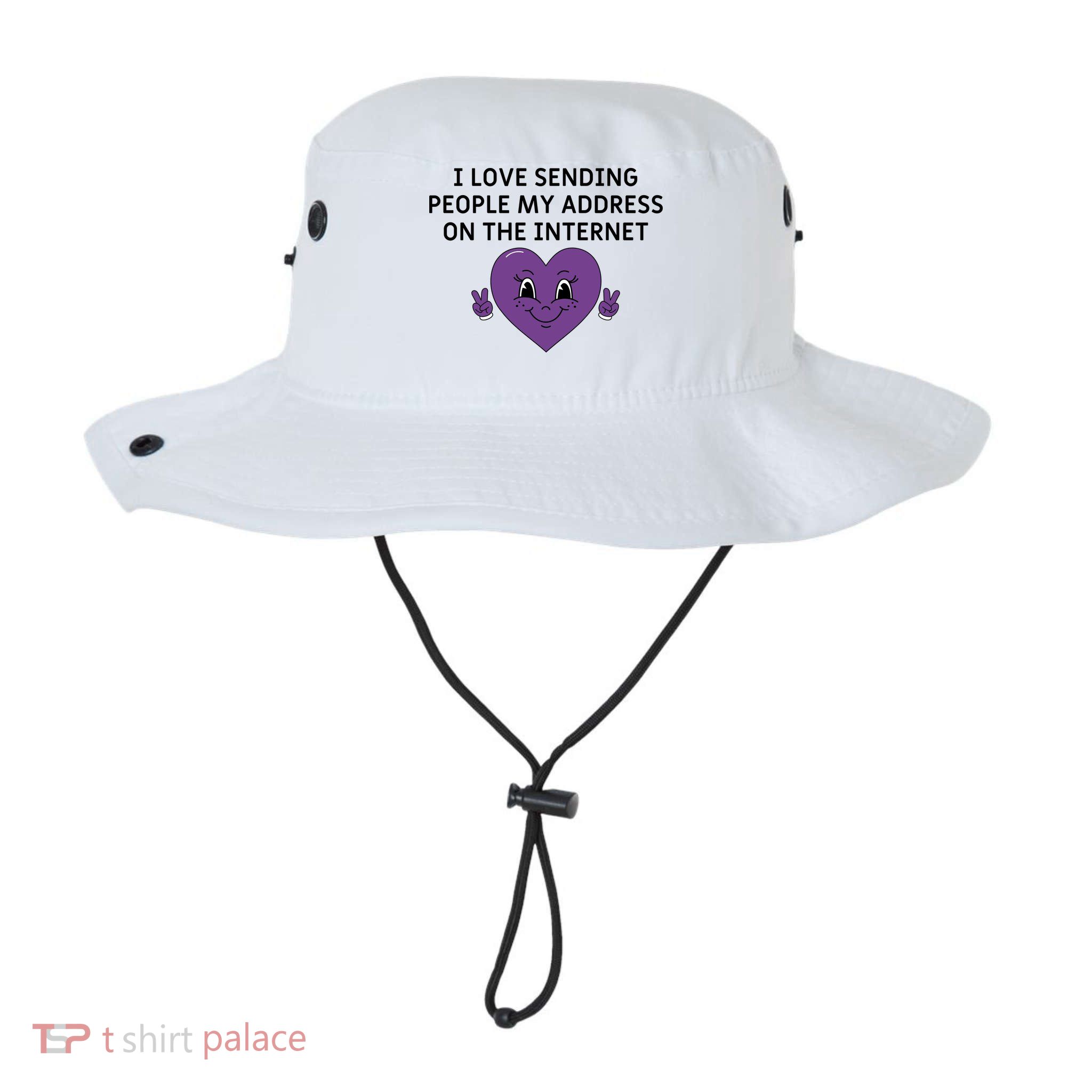 I love sending people my address on the internet Bucket Hat