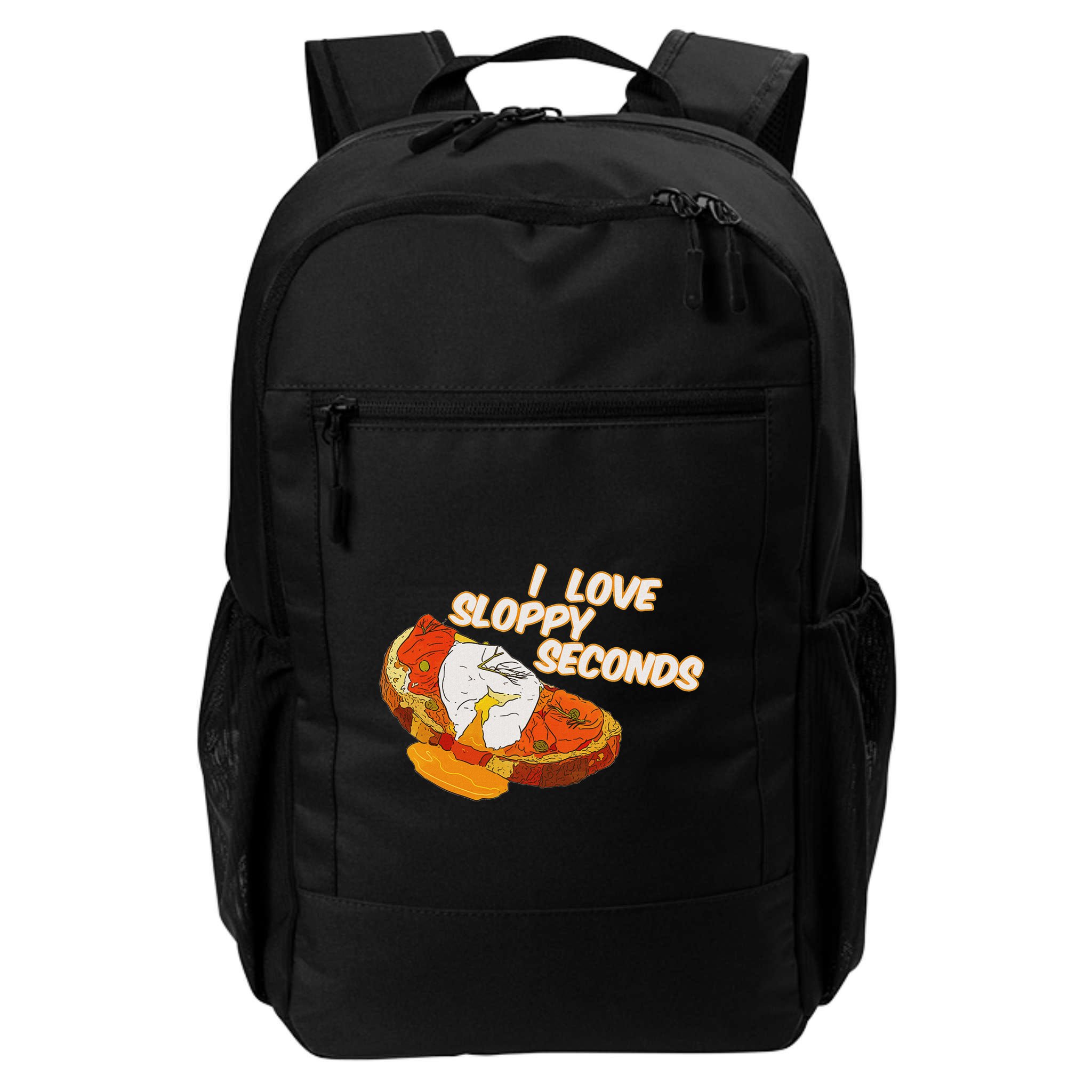 I Love Sloppy Seconds Breakfast Meme Backpack