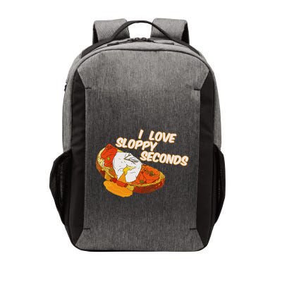I Love Sloppy Seconds Breakfast Meme Vector Backpack