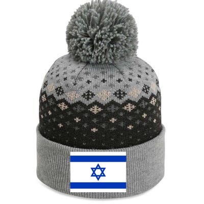 Israel Love Stand With Israel The Baniff Cuffed Pom Beanie