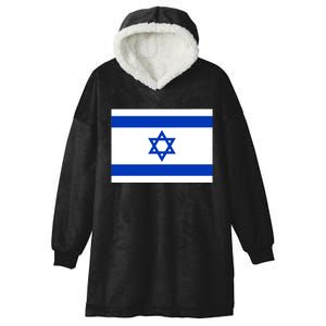 Israel Love Stand With Israel Hooded Wearable Blanket