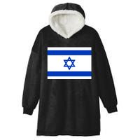 Israel Love Stand With Israel Hooded Wearable Blanket