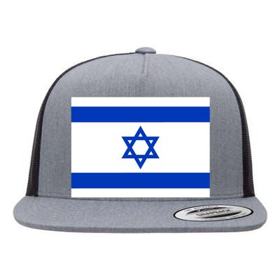 Israel Love Stand With Israel Flat Bill Trucker Hat