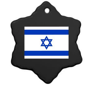 Israel Love Stand With Israel Ceramic Star Ornament