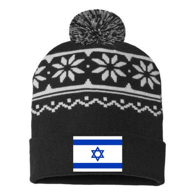 Israel Love Stand With Israel USA-Made Snowflake Beanie