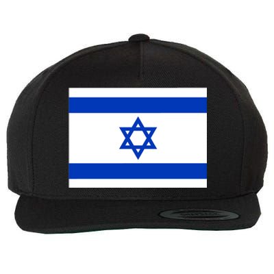 Israel Love Stand With Israel Wool Snapback Cap