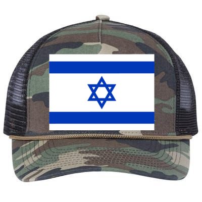 Israel Love Stand With Israel Retro Rope Trucker Hat Cap