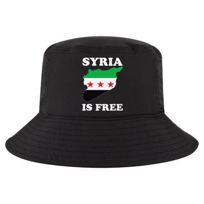 I Love Syria Is Free Syrian Map New Syrian Flag Cool Comfort Performance Bucket Hat