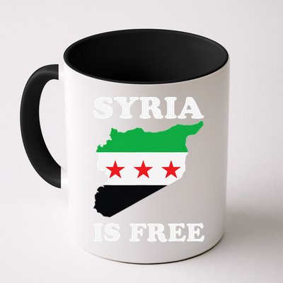 I Love Syria Is Free Syrian Map New Syrian Flag Mug