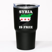 I Love Syria Is Free Syrian Map New Syrian Flag Tumbler