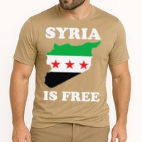 I Love Syria Is Free Syrian Map New Syrian Flag Cooling Performance Crew T-Shirt
