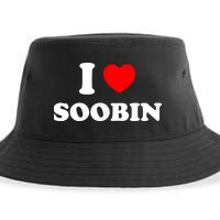 I Love Soobin Sustainable Bucket Hat