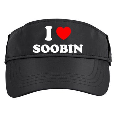 I Love Soobin Adult Drive Performance Visor