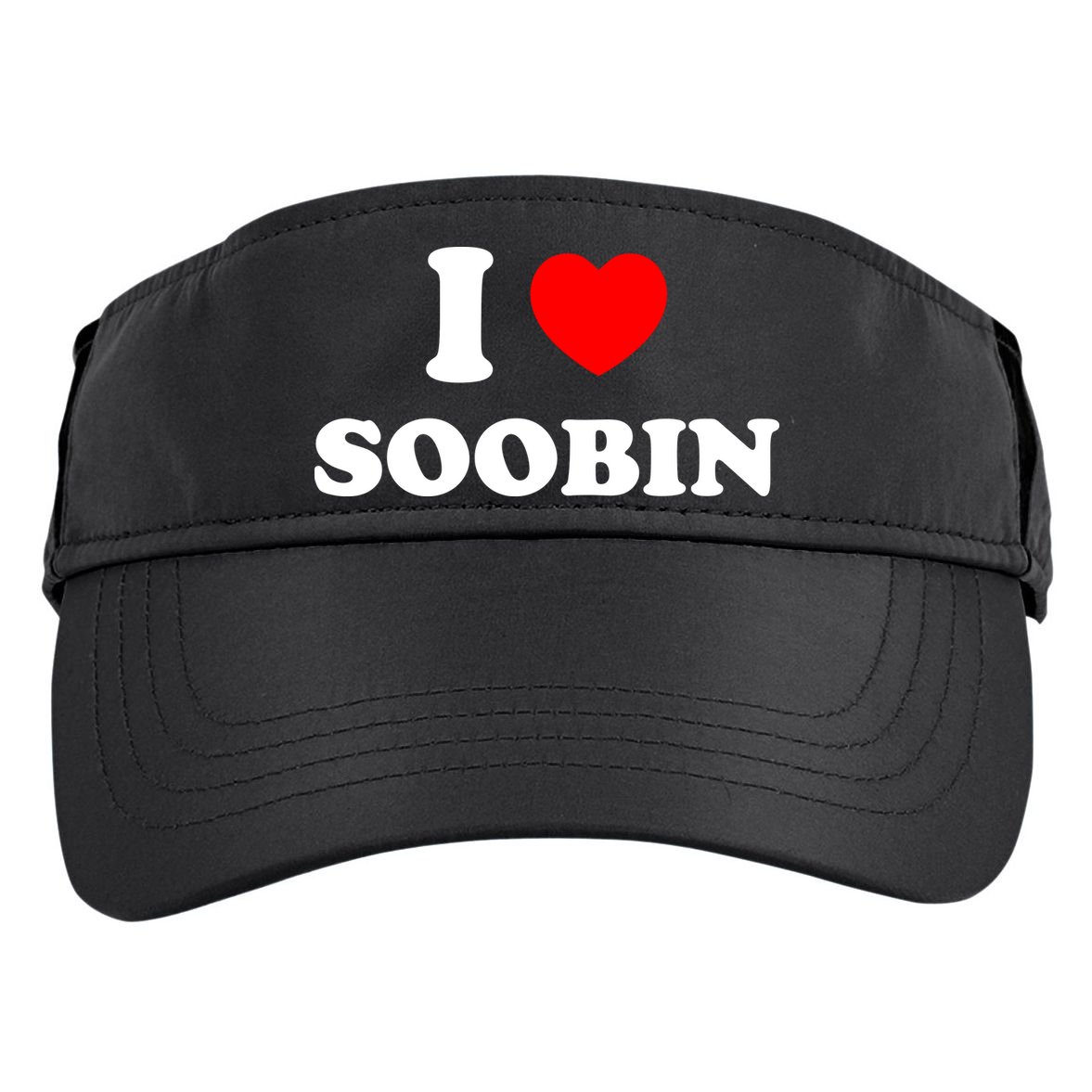I Love Soobin Adult Drive Performance Visor