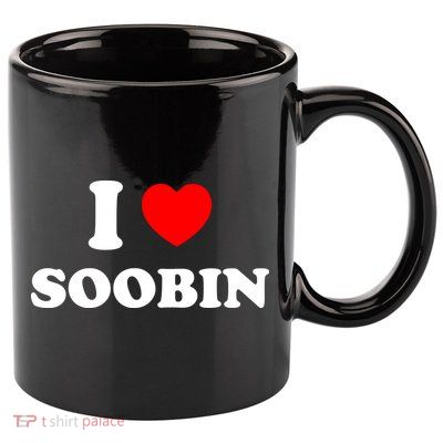 I Love Soobin 11oz C Handle Ceramic Mug