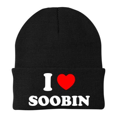 I Love Soobin Beanie