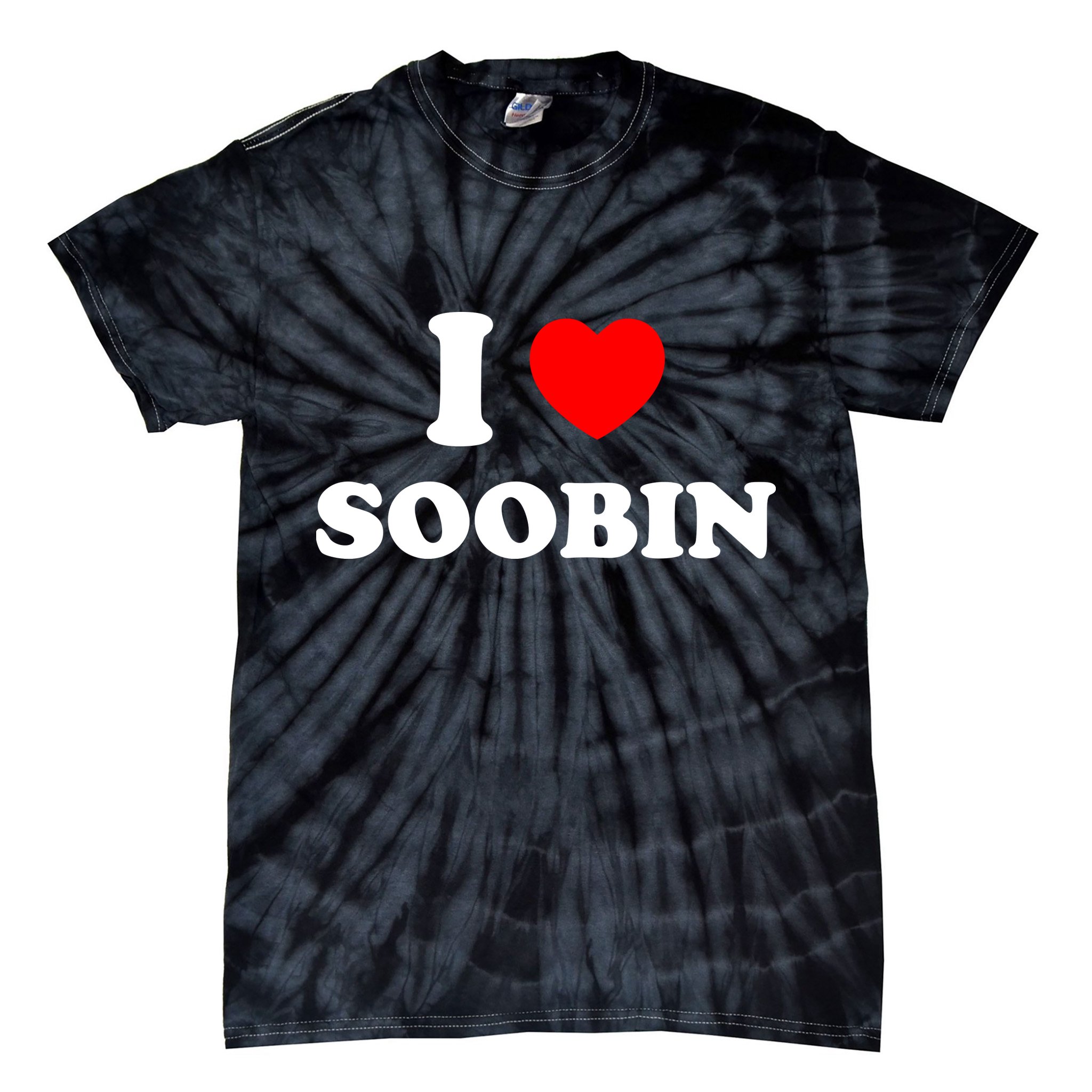 I Love Soobin Tie-Dye T-Shirt