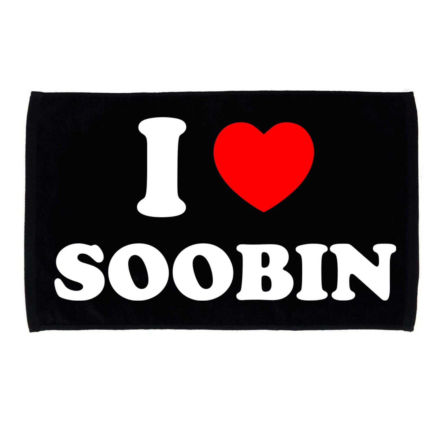 I Love Soobin Microfiber Hand Towel