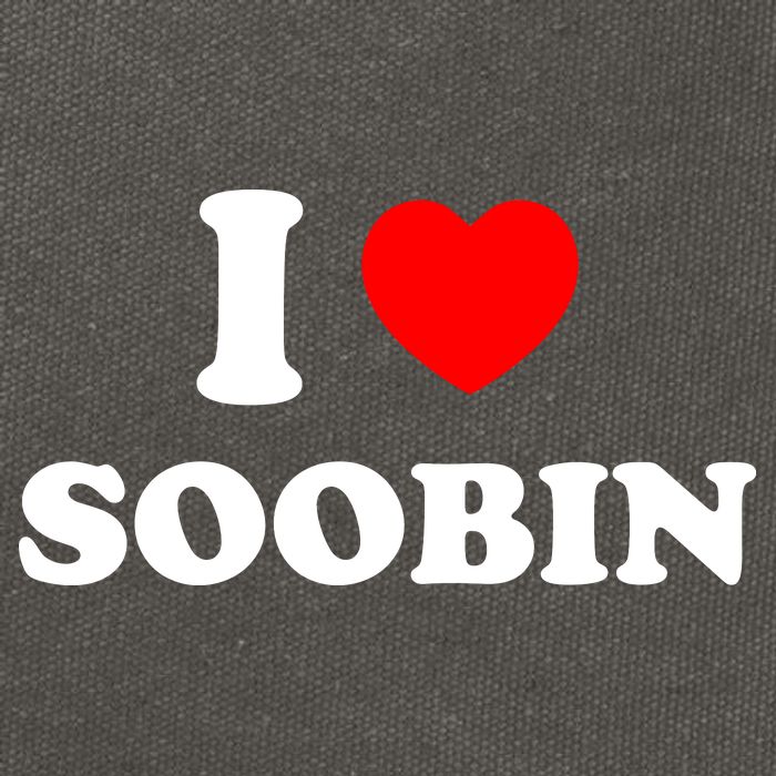 I Love Soobin Cotton Canvas Backpack