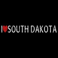 I Love South Dakota Doggie Tank