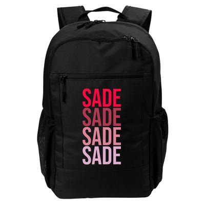 I Love Sade First Name Sade Backpack
