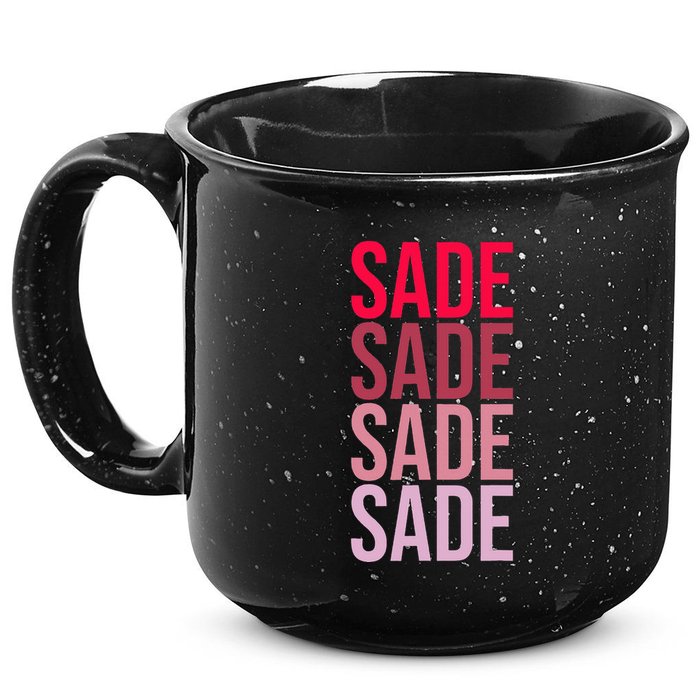 I Love Sade First Name Sade 15oz Campfire Ceramic Mug