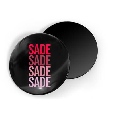 I Love Sade First Name Sade Magnet