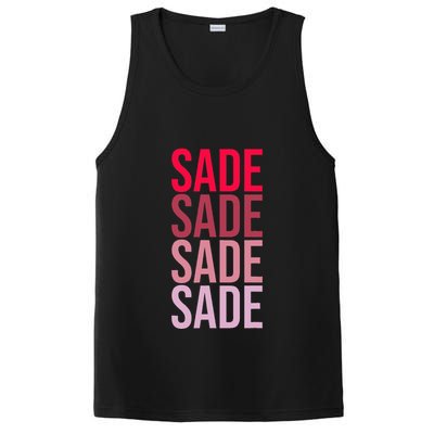 I Love Sade First Name Sade PosiCharge Competitor Tank