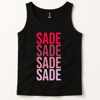 I Love Sade First Name Sade Tank Top