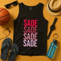 I Love Sade First Name Sade Tank Top