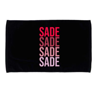 I Love Sade First Name Sade Microfiber Hand Towel