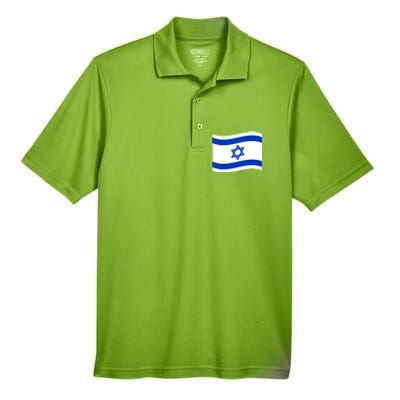 Israel Love Stand With Israel Men's Origin Performance Pique Polo