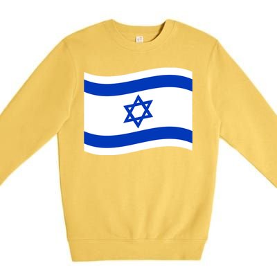 Israel Love Stand With Israel Premium Crewneck Sweatshirt