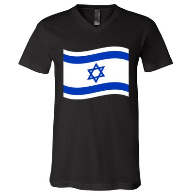 Israel Love Stand With Israel V-Neck T-Shirt