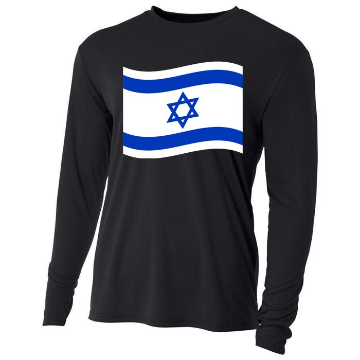 Israel Love Stand With Israel Cooling Performance Long Sleeve Crew