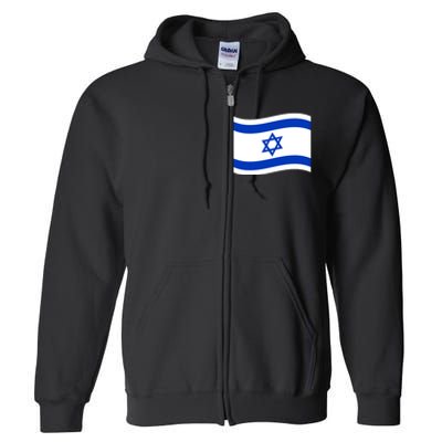 Israel Love Stand With Israel Full Zip Hoodie