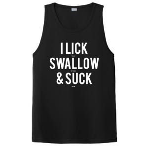 I Lick Salt Swallow Tequila And Suck Lime Meaningful Funny Gift PosiCharge Competitor Tank