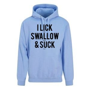 I Lick Salt Swallow Tequila And Suck Lime Meaningful Funny Gift Unisex Surf Hoodie