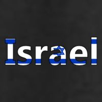Israel Love Stand With Israel 7 Panel Mesh Trucker Snapback Hat