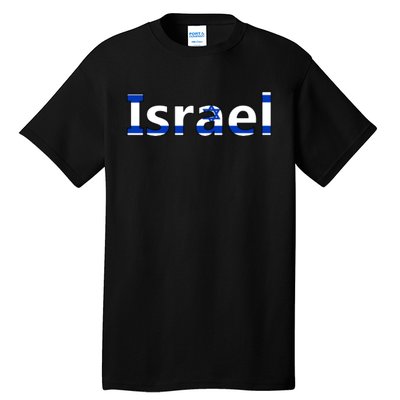 Israel Love Stand With Israel Tall T-Shirt