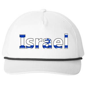 Israel Love Stand With Israel Snapback Five-Panel Rope Hat