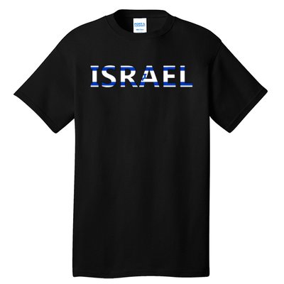 Israel Love Stand With Israel Tall T-Shirt