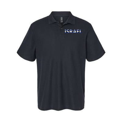 Israel Love Stand With Israel Softstyle Adult Sport Polo