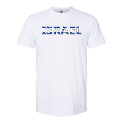 Israel Love Stand With Israel Softstyle CVC T-Shirt