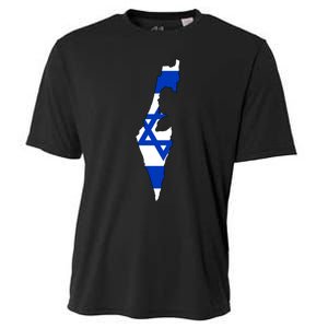 Israel Love Stand With Israel Cooling Performance Crew T-Shirt