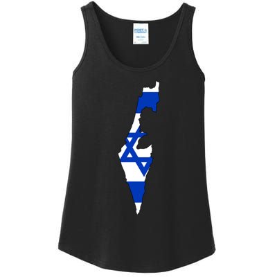 Israel Love Stand With Israel Ladies Essential Tank